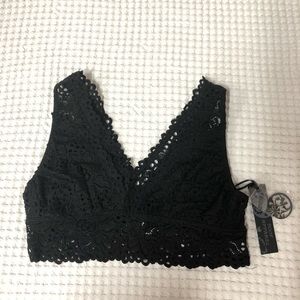 Black bralette